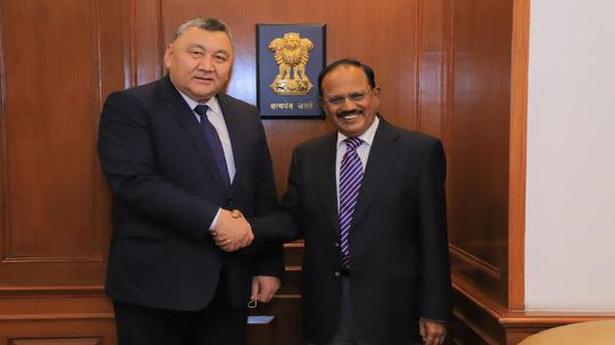 Top security official of Kyrgyz Republic meets NSA Doval on Afghanistan