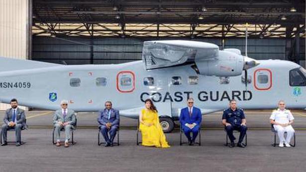 Navy gives on lease Passenger Variant Dornier aircraft to Mauritius