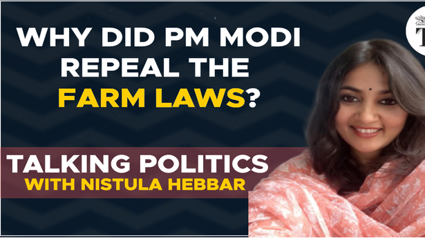 National News: Repealing of the farm laws | Talking Politics with Nistula Hebbar