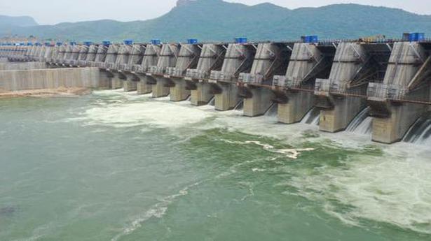 Villagers throng Polavaram dam to see floodwaters