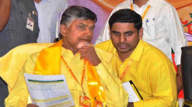 Image result for naidu and lokesh