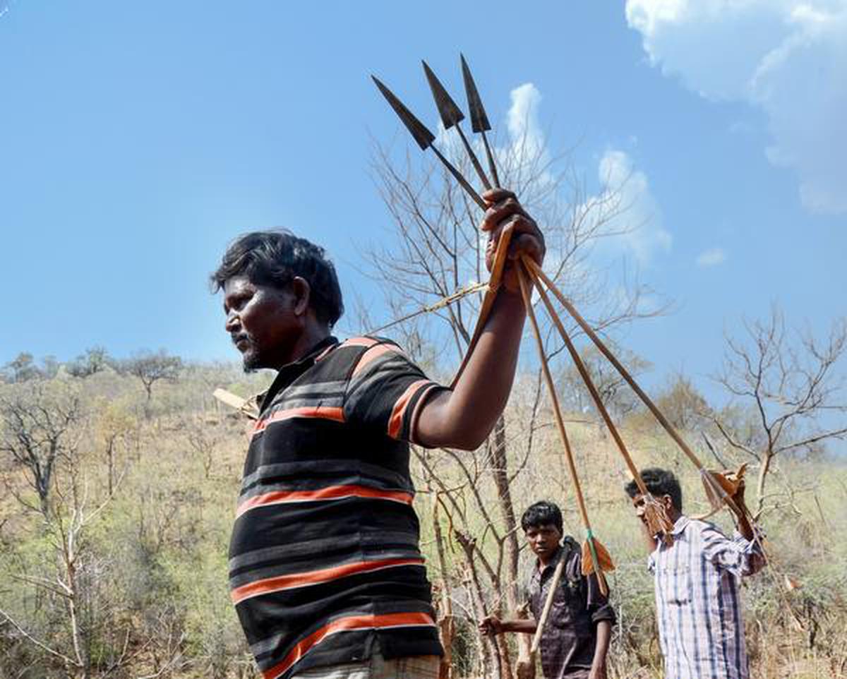 Chenchus of Nallamala forest Forced
