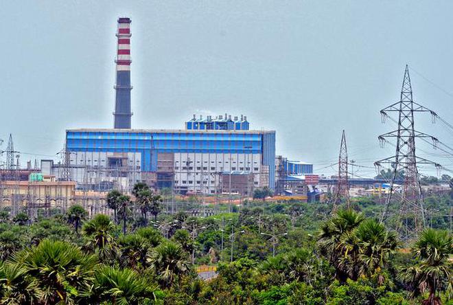 A view of the Visakhapatnam Steel Plant.