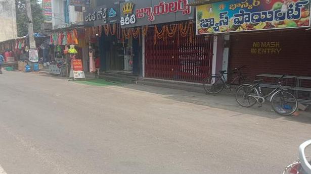 Shops to remain open till 2 p.m. in Srikakulam town