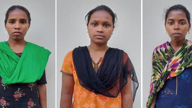Three women Maoists arrested in Visakha Agency