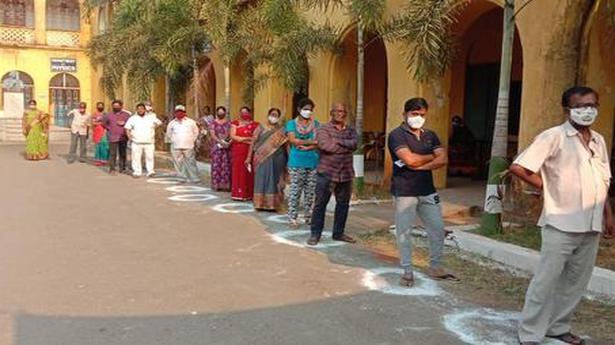 Poor voting percentage disappoints officials in Vizianagaram