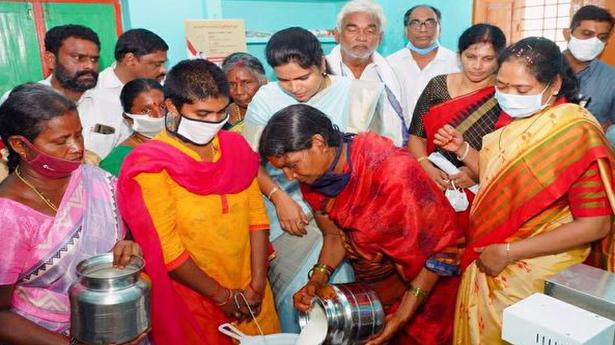 A.P. Amul project launched in Guntur