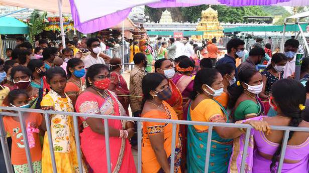 Pandemic threat fails to deter Varalakshmi Vratham celebration