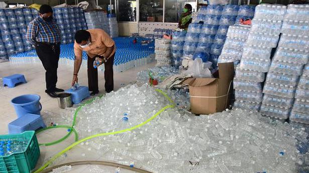 Packaged drinking water plants raided in Vijayawada