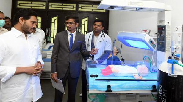 144 oxygen plants inaugurated at government hospitals in A.P.