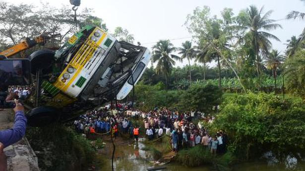 High-level panel to probe A.P. bus accident