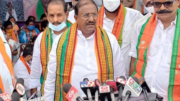Andhra BJP seeks action to protect Telugu language