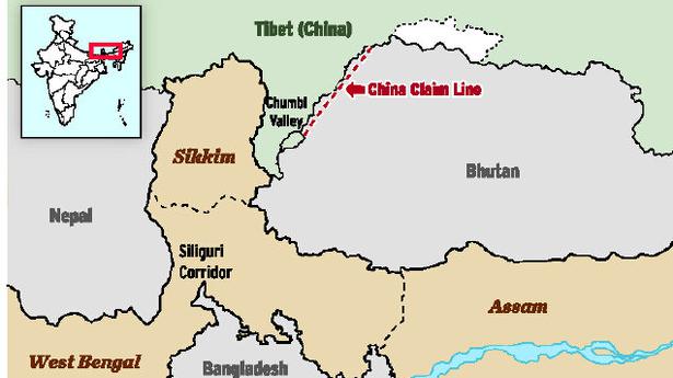 China strengthening connectivity in Chumbi valley, close to Siliguri corridor