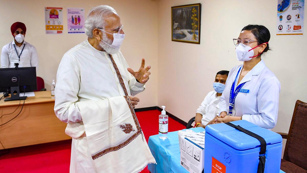 India crosses 100-crore COVID-19 vaccination doses milestone - The Hindu
