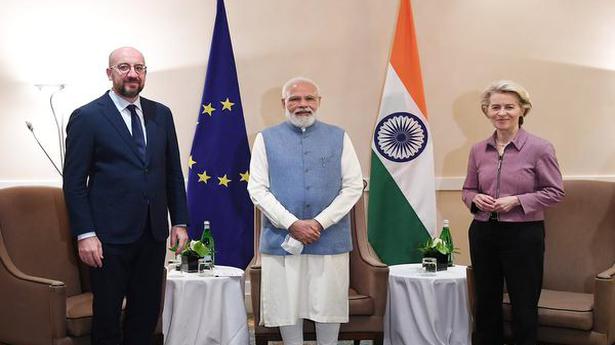 PM Modi meets Presidents of European Council and European Commission