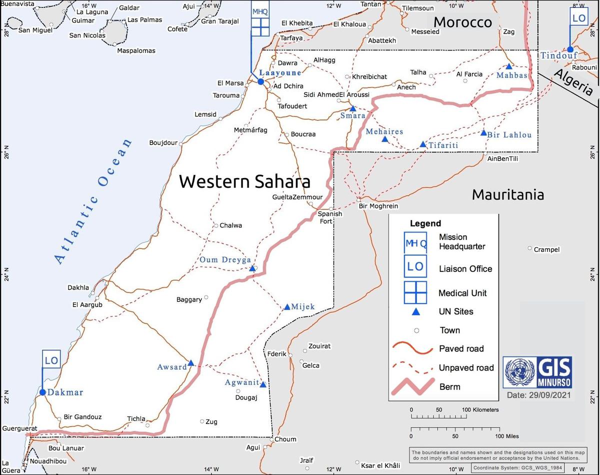 The Western Sahara dispute