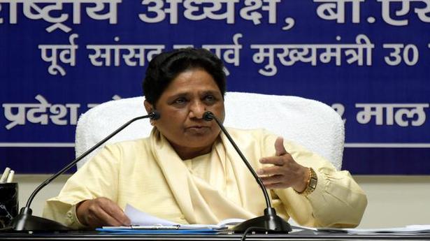 Mayawati accuses SP of ‘narrow-minded politics’