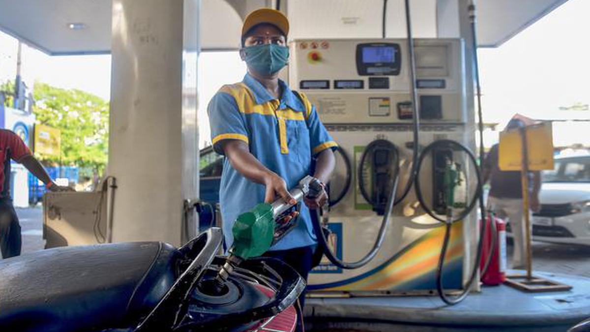Petrol, diesel prices hiked again - The Hindu