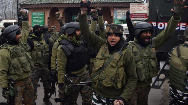Two militants killed in Srinagar, ‘intruder’ shot dead in Jammu