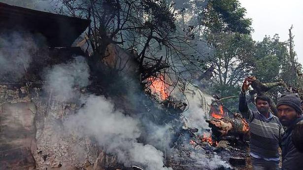 IAF thanks locals, Nilgiris admin for help in rescue ops after chopper crash