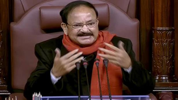 Venkaiah Naidu asks MPs to improve productivity, says 52% time of Winter Session lost