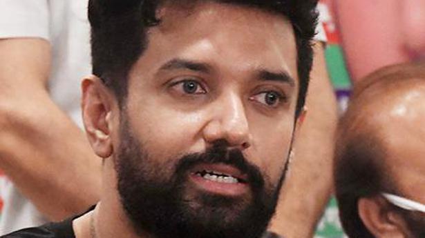 Chirag Paswan warms to party reunion on father’s death anniversary