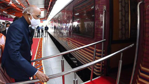 President goes to Kanpur on special train