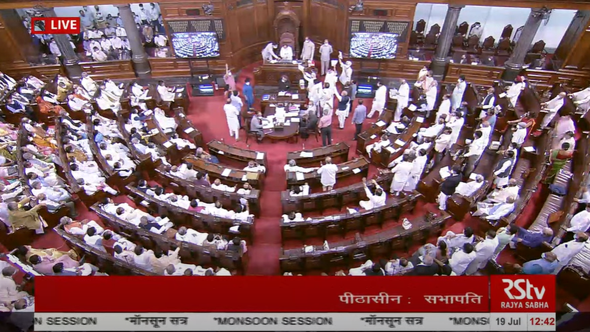 Parliament proceedings updates | July 19, 2021 - The Hindu