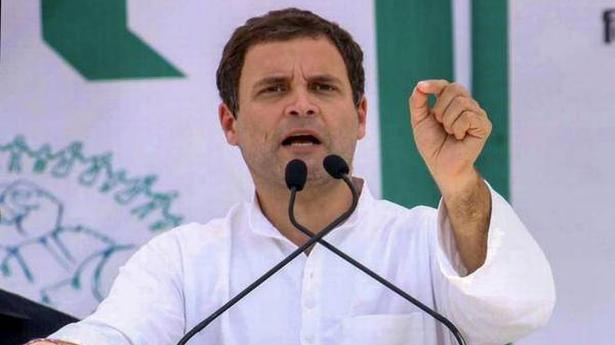 Petrol at ₹100 | Rahul Gandhi hits out at Modi govt over rising fuel prices