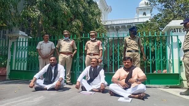 BJP MLAs suspended from Telangana Assembly on Day 1 of Budget session