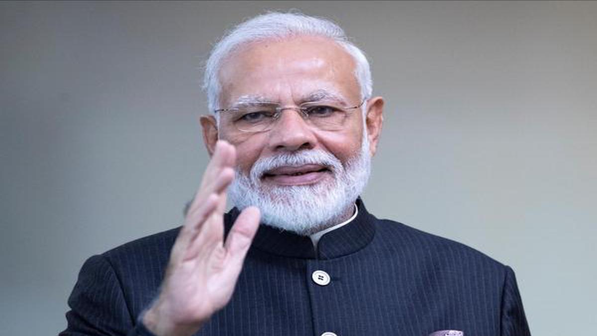 Never had desire to enter politics: PM Modi - The Hindu