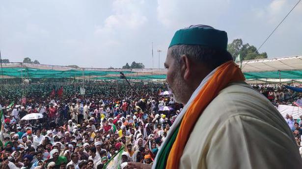 Thousands of farmers attend ‘Kisan mahapanchayat’ in Muzaffarnagar