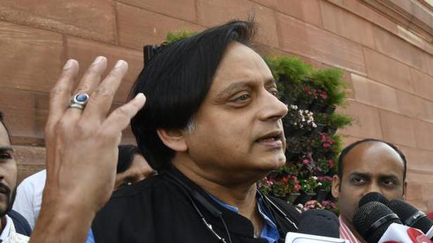 Pegasus | Shashi Tharoor, Dubey spar over Parliamentary panel meet
