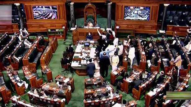 Parliament proceedings | DMK and Cong. stage a walkout