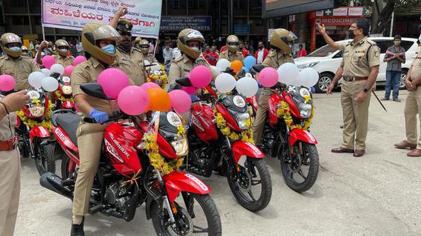 Railway police get 13 bikes for women personnel