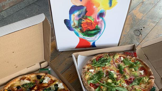 Pizza, with a side of art