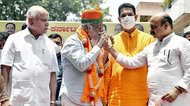 N. Mahesh joins BJP