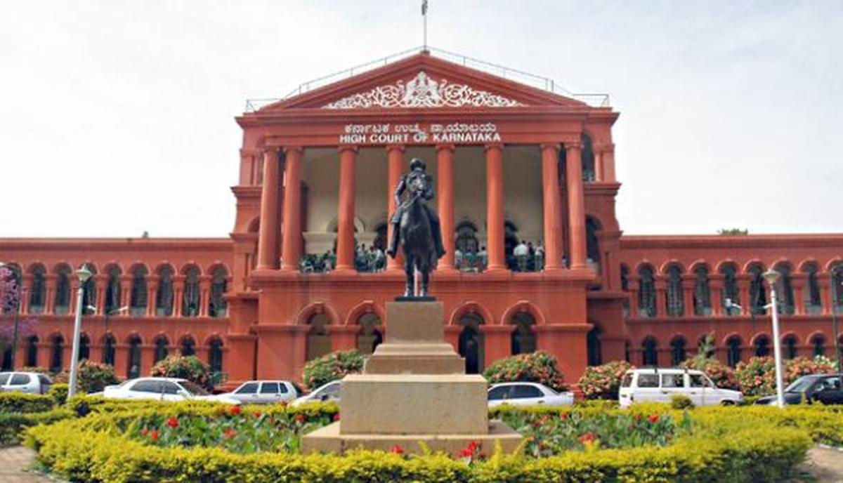 A view of Karnataka High Court in Bangalore.