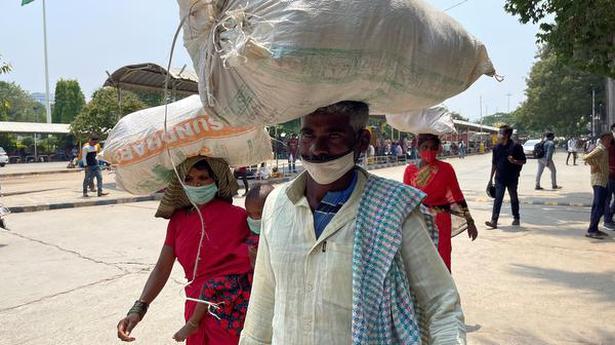 Over 60,000 migrants have returned to villages in Karnataka