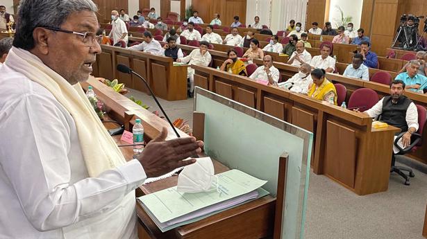 National News: Siddaramaiah regrets absenteeism of legislators during session