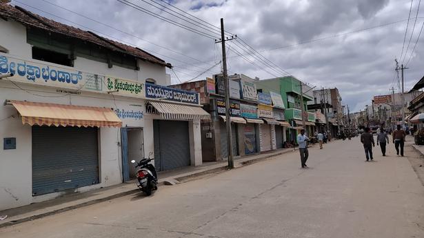 Grieving over Puneeth Rajkumar, shops in Chamarajanagar do not open for business