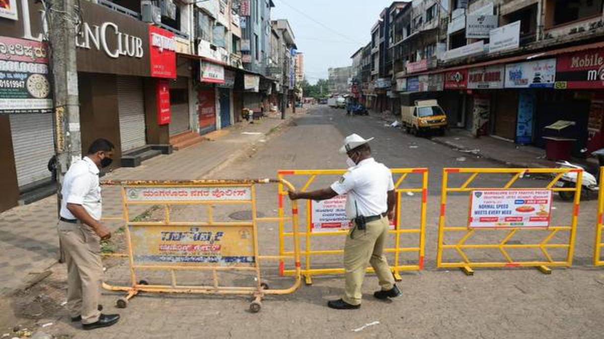 covid-19 | fourteen-day lockdown begins in karnataka - the hindu
