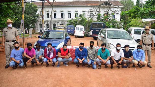 11 held on dacoity charge