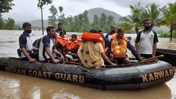 160 evacuated from floodprone areas in Uttar Kannada district