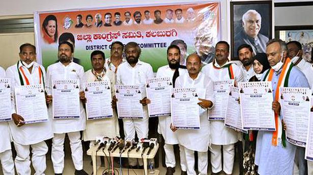Congress releases 20-point election manifesto