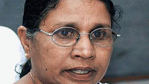 Congress, BJP target Kerala Women’s Commission chairperson M.C. Josephine for her ‘callous’ remark to domestic violence victim
