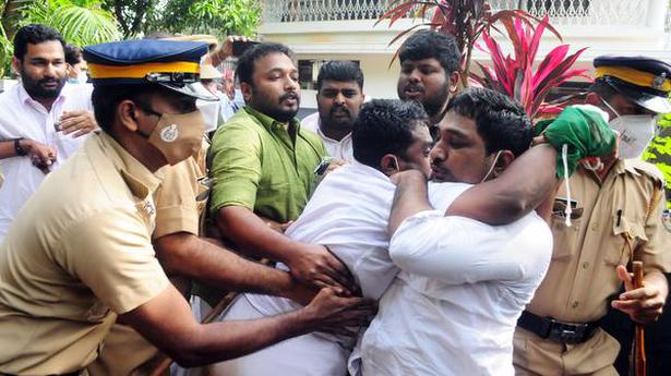 Interview shortlist: YC activists stage stir in front of Kannur University VC’s house