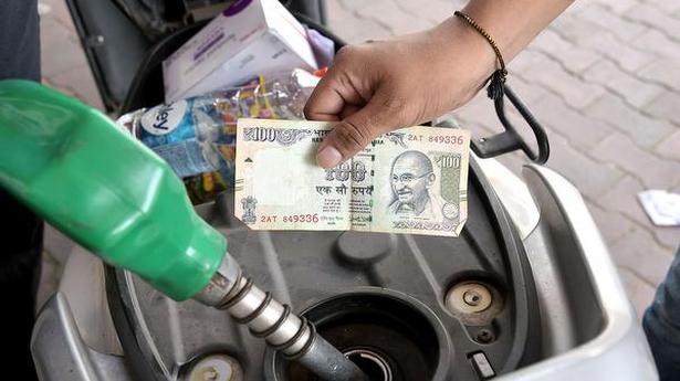 In Kerala, price of regular petrol per litre inching towards century mark