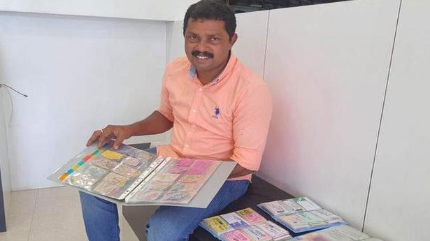 This trader from Kerala has fashioned a unique hobby out of cinema tickets over the years