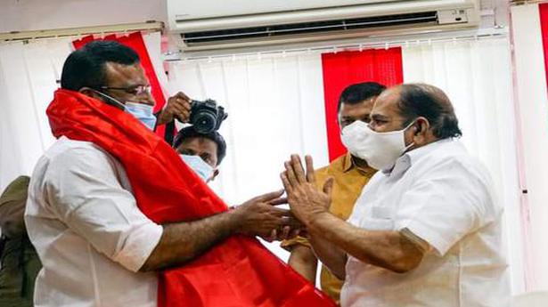 Congress leader K. P. Anil Kumar defects to CPI(M) after withering attack on KPCC leadership